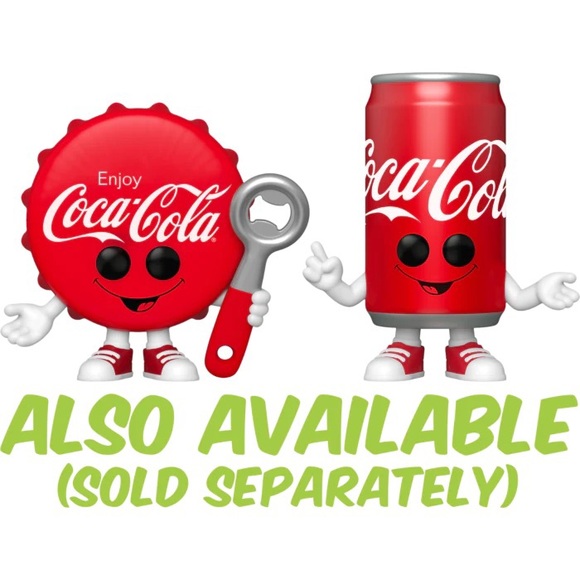 🍒FUNKO- Brand New Coca-Cola Lover Funko Vinyl Figures (Two Sets) Funko Pop - Picture 4 of 4